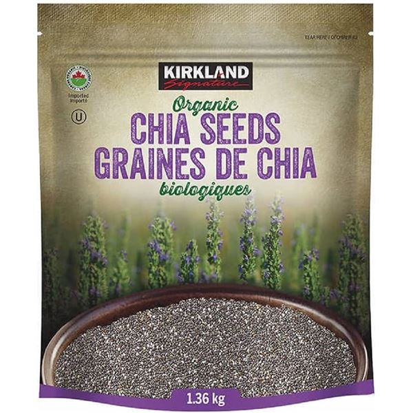 NEW 1.36KG KIRKLAND CHIA SEEDS