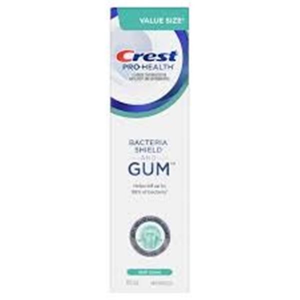 NEW 4 X 110ML CREST PRO+HEALTH FLUORIDE TOOTHPASTE