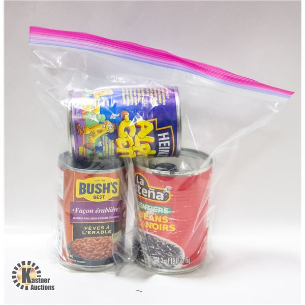 NEW 3 X 398ML CANNED FOOD