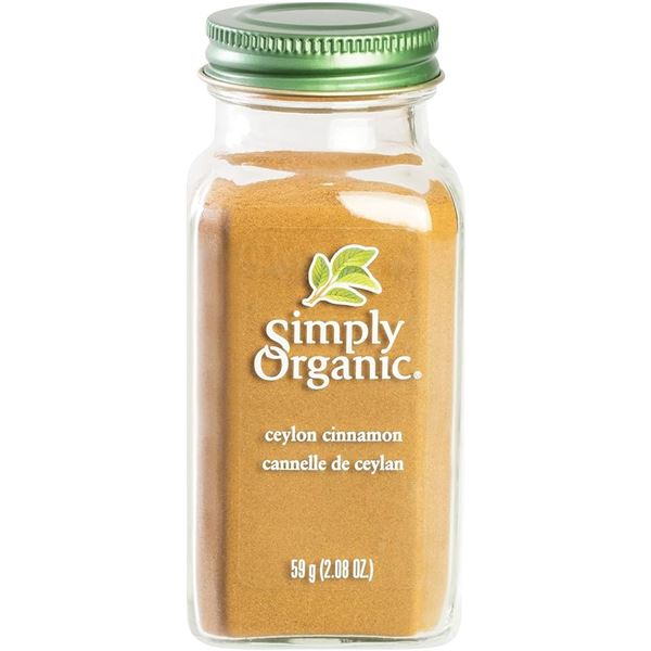 NEW 59G SIMPLY ORGANIC CINNAMON