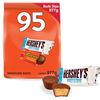 Image 1 : NEW 977G 95 SNACK SIZE BAR HERSHEY'S REESE'S CANDY