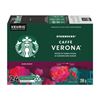 Image 1 : NEW 24 PODS STARBUCKS VERONA K-CUP DARK ROAST