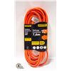 Image 1 : NEW POWER EXTENSION CORD O/D 16/3 25' ORANGE