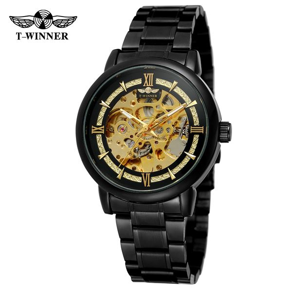 NEW AUTOMATIC SKELETAL T-WINNER WATCH