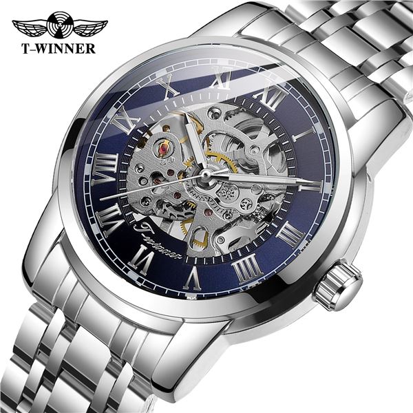 NEW MECHANICAL SKELETAL T-WINNER WATCH
