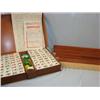Image 1 : Mah Jongg set in carry case w/instructions,12 trays