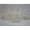 Image 1 : 5 pcs.of crystal-nappy,relish dishes, candy dish