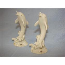 Pair of Lenox Dolphins