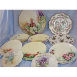 10 beautiful painted plates