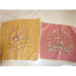 2 needlepoints-excellent condition!