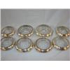 Image 1 : Sterling rimmed coasters