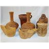 Image 1 : 7 wood carved items
