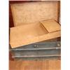 Image 1 : Old trunk with tray.