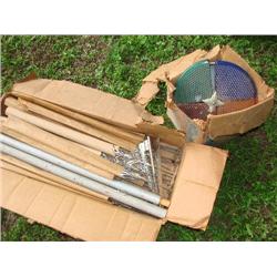 6 ft. aluminum Christmas tree with 4 way lights