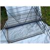 Image 1 : 2 old metal store display racks