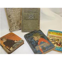 Old books: inclds.Tx.History,&Boy Scout Handbook