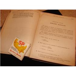 Electric Railways book & S.P. Matchbook