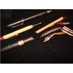 Vintage calligraphy pins & tips