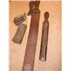 Image 1 : Old Razor strap & sharpening stones