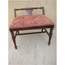Victorian Vanity Bench