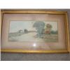 Image 1 : Origianl watercolor, framed & matted: A. Nagry