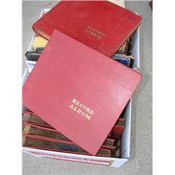 Two boxes filled with old 78's