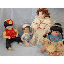 4 dolls (Ashton Drake & Art Affects)