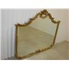 Image 1 : Large gold ornate mantle mirror
