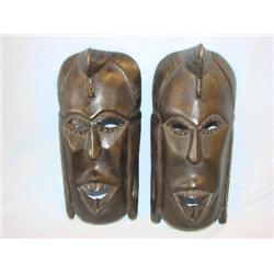 2 African Tribe Masks