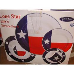 Lone Star Dishes-Service for 8-New!