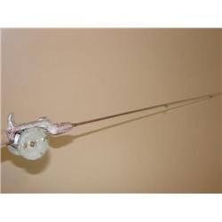 Vintage child's rod & reel (Pfluegor Trump reel)