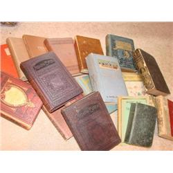 19 old books, some date to 1800's