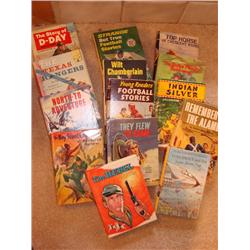 Wonderful boy's books-most from mid 50's