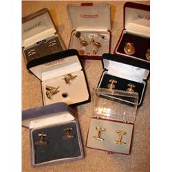 Men's cufflinks-7 pairs
