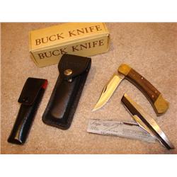 2 knives-Buck & Black Angus