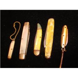 5 small pocket knives