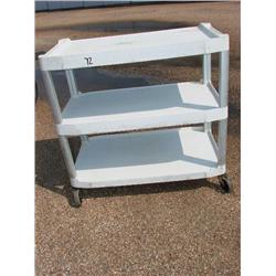 3 Tier Heavy Duty Work/Garden Cart on Wheels