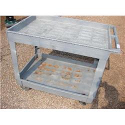 Large 2 tier utility cart