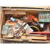 Image 1 : Large tool box filled w/tools. Great variety!