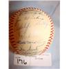 Image 1 : Late '60's Cubs signed BB (27 sigs)