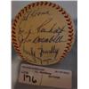 Image 6 : Late '60's Cubs signed BB (27 sigs)