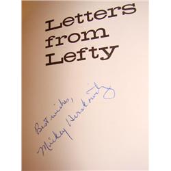 "Letters From Lefty" autographed by M. Herskowitz