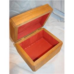 Handcrafted wooden box