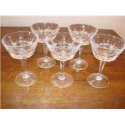 Crystal Sherbet Glasses