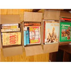4 boxes of books-most are Self-Help & Reference