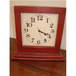 Wood Mantle Clock