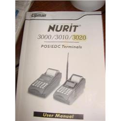 Nurit 3020 POS/EDC Credit Card Terminal in box