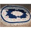 Image 1 : Area Oval Rug, apprx. 36" x 60"