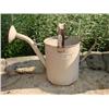 Image 1 : Small white metal watering can w/spout