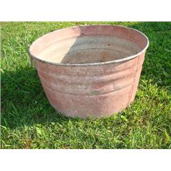 Galvanized Washtub